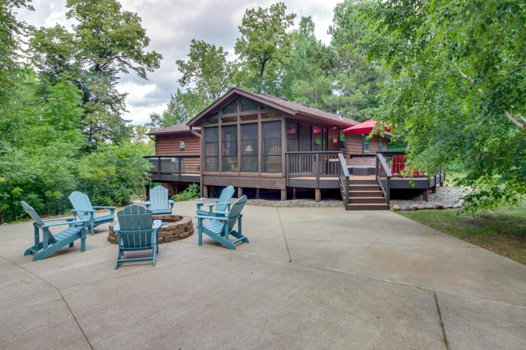 Beautiful Breezy Point Home With Beach And Dock! Pequot Lakes Buitenkant foto