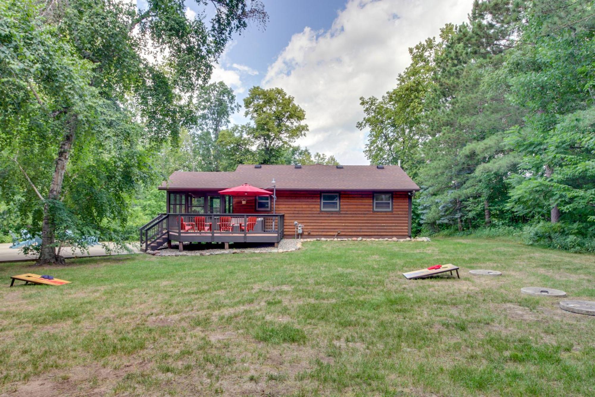 Beautiful Breezy Point Home With Beach And Dock! Pequot Lakes Buitenkant foto